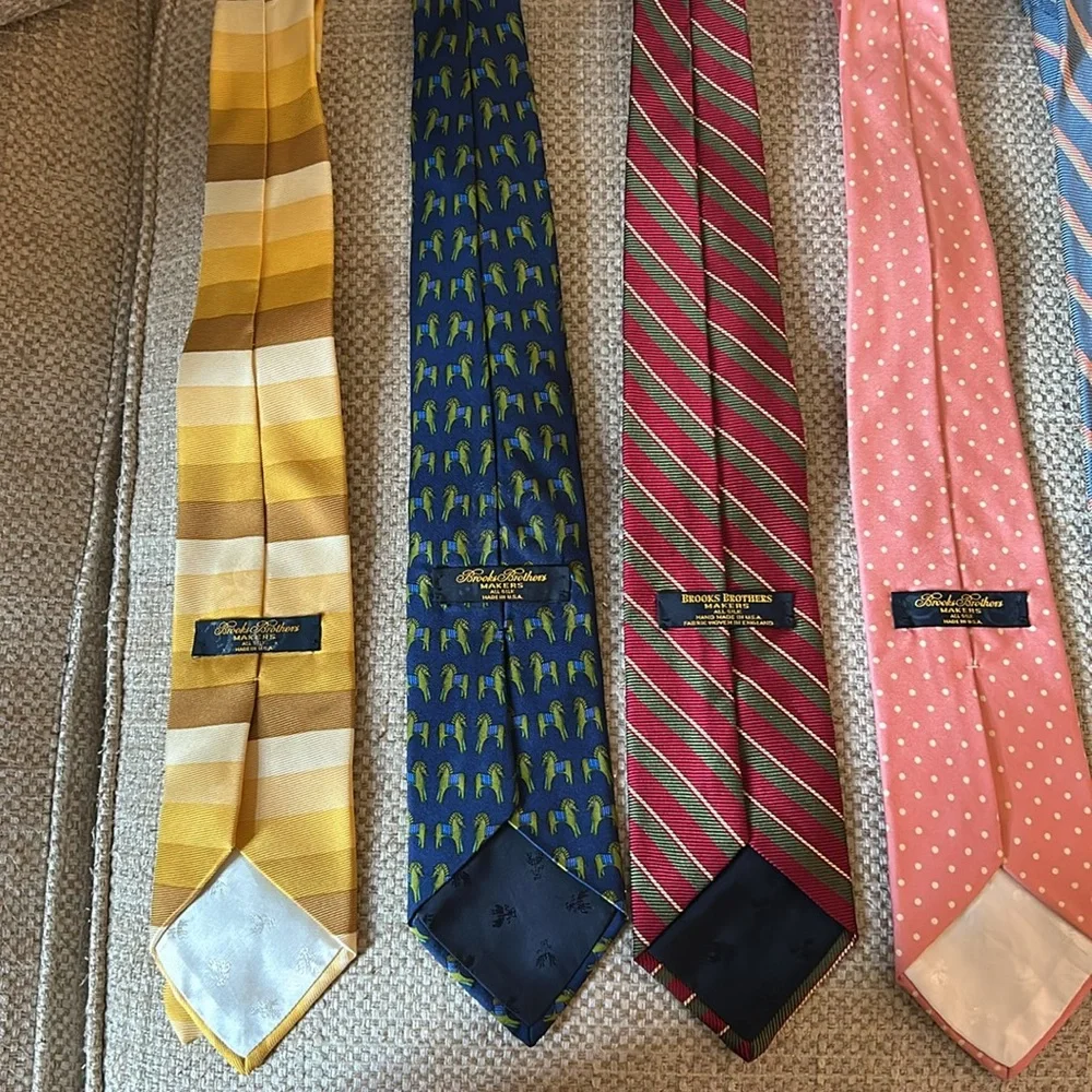 Lot of Brooks Brothers ties - Picture 3 of 6